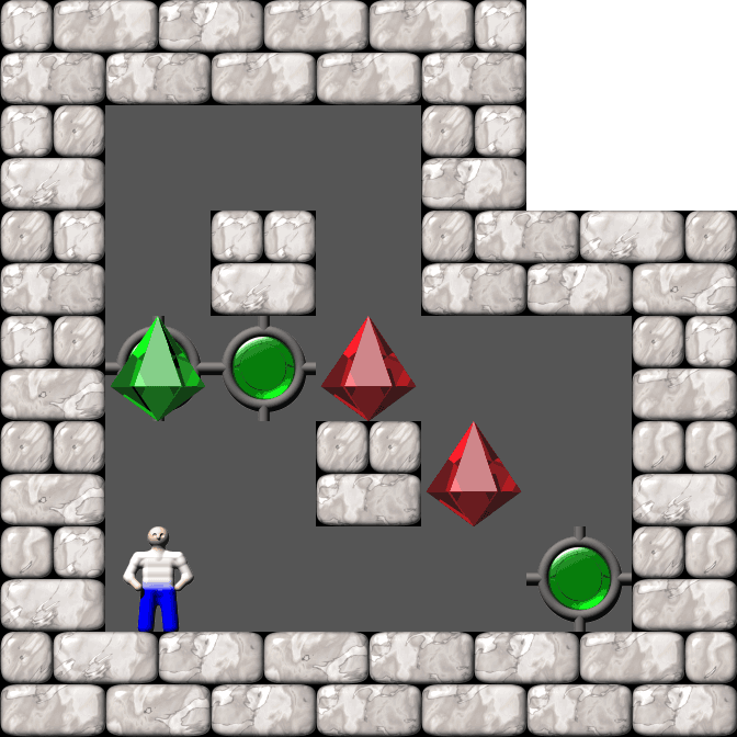 Sokoban Sokogen-990602 Levels level 11